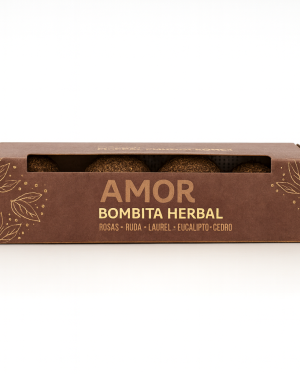Bombita Herbal Amor 4uds Sagrada Madre