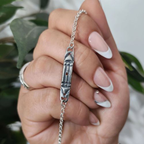 Pulsera Atlante – Sabiduría y Protección Ancestral en Plata de Ley 925