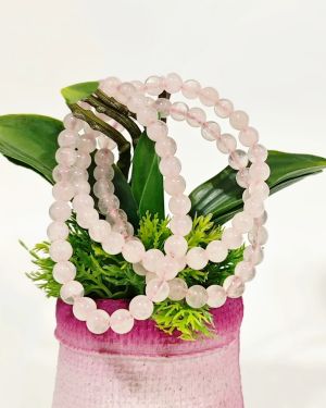 Pulsera Cuarzo Rosa  Amor- Energía – Armonía Interior