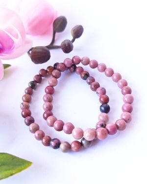 Pulsera de Rodonita