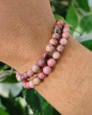 Pulsera de Rodonita